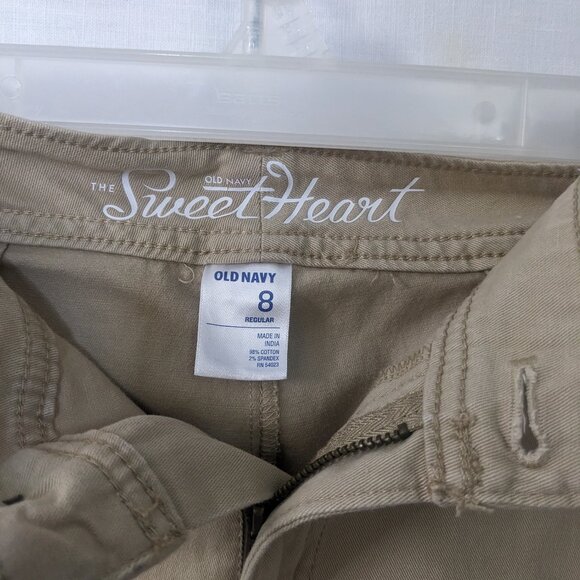 Old Navy Sweetheart Women's Khaki Pants Size 8 - Picture 5 of 8